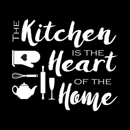 the kitchen is the heart of the home